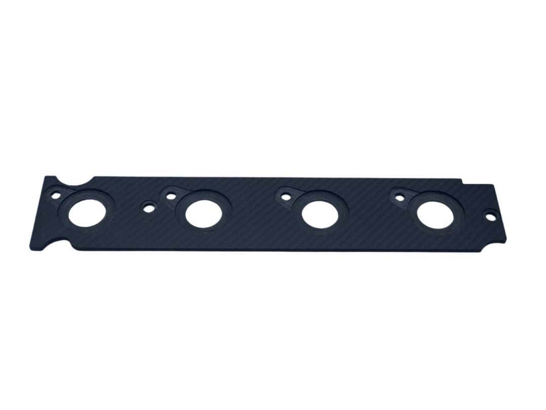 JDC "Show Series" Carbon Fiber Coil On Plug Mounting Plate | Mitsubishi Evo 4-9