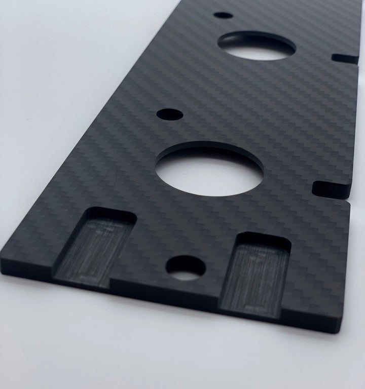 JDC "Show Series" Carbon Fiber Coil On Plug Mounting Plate | Mitsubishi Evo 4-9