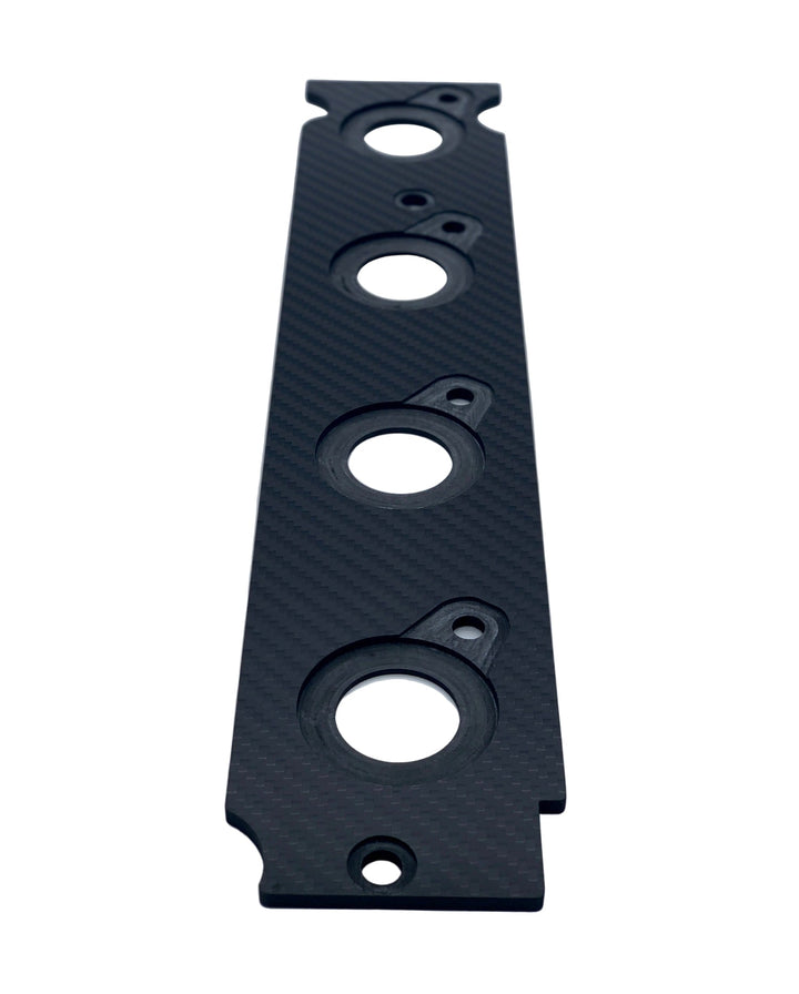 JDC "Show Series" Carbon Fiber Coil On Plug Mounting Plate | Mitsubishi Evo 4-9