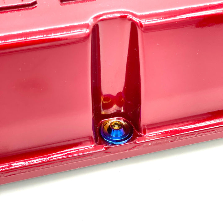 JDC Titanium Engine Bay Dress-Up Hardware Kit | Mitsubishi Evo 8/9