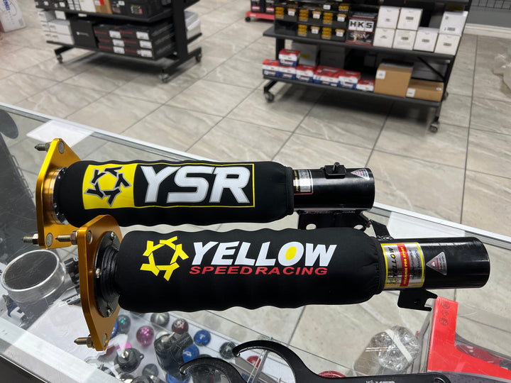 YSR Logo Coilover Suspension Shock Covers - Universal