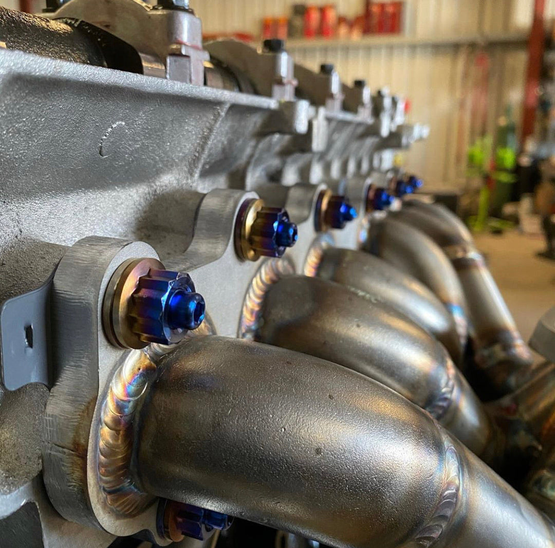 JDC Titanium Exhaust Manifold Stud Kit | MK4 Toyota Supra