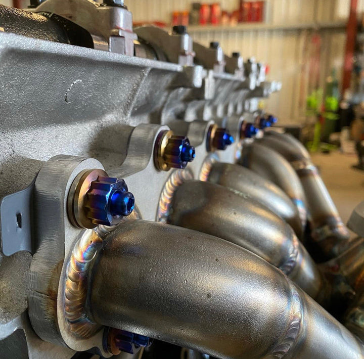 JDC Titanium Exhaust Manifold Stud Kit | MK4 Toyota Supra