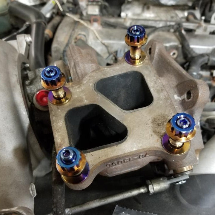JDC Titanium Turbo to Manifold Stud Kit | Mitsubishi Evo 4-10/Universal