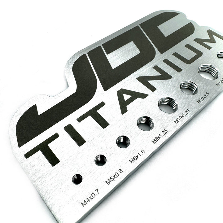 JDC Billet Aluminum Bolt Gauge - The Perfect Tool to Help You Measure Your Bolts!