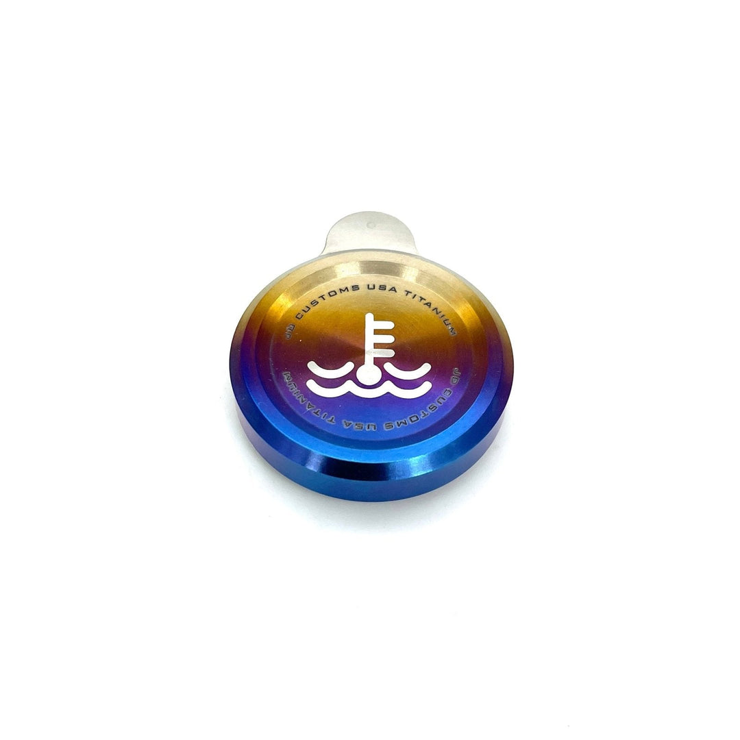 JDC Titanium Coolant Overflow Reservoir Cap | Multiple Subaru Applications