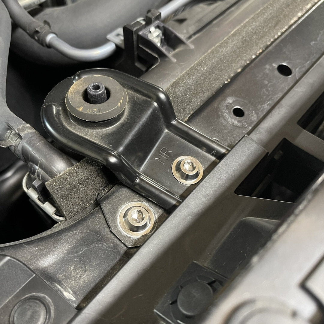 JDC Titanium Engine Bay Dress-Up Hardware Kit | 2015-2021 Subaru STi