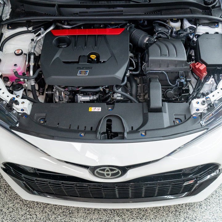 JDC Titanium Engine Bay Dress-Up Hardware Kit | 2023+ GR Corolla