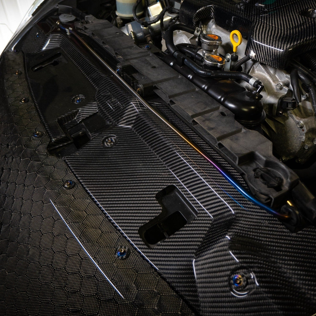 JDC Titanium Engine Bay Dress-Up Hardware Kit | Nissan 370z