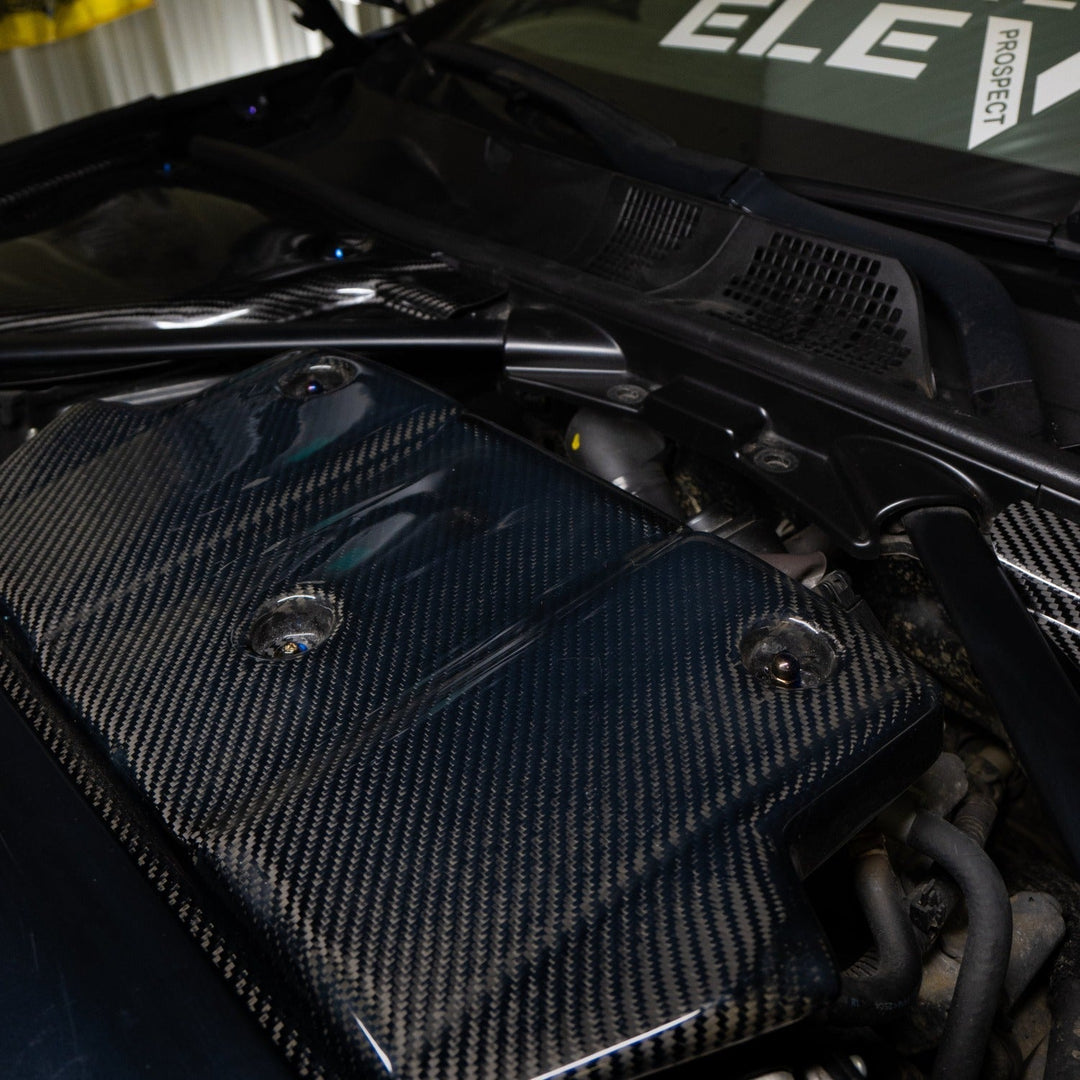 JDC Titanium Engine Bay Dress-Up Hardware Kit | Nissan 370z