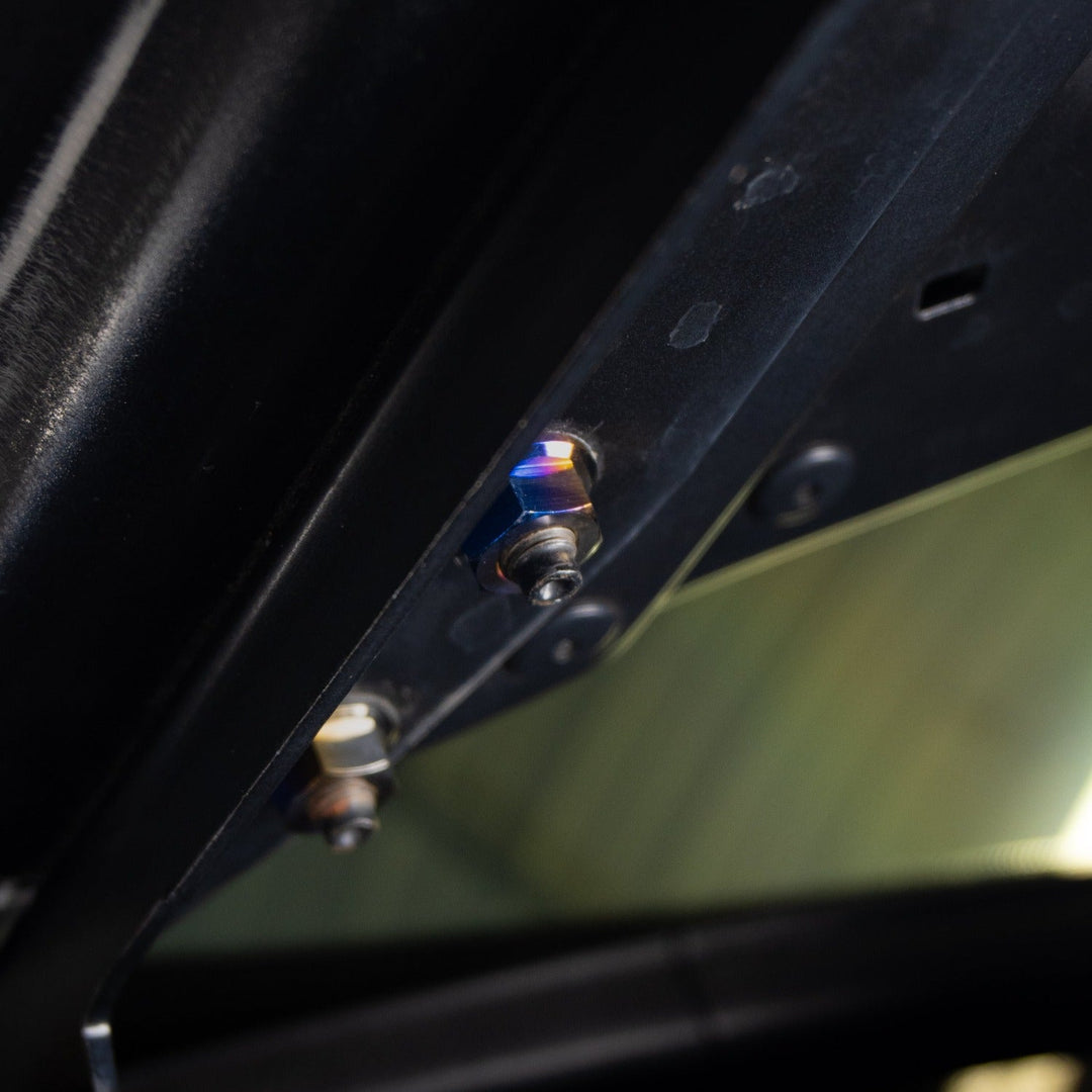 JDC Titanium Engine Bay Dress-Up Hardware Kit | Nissan 370z