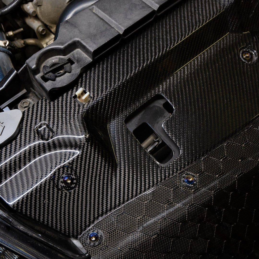 JDC Titanium Engine Bay Dress-Up Hardware Kit | Nissan 370z