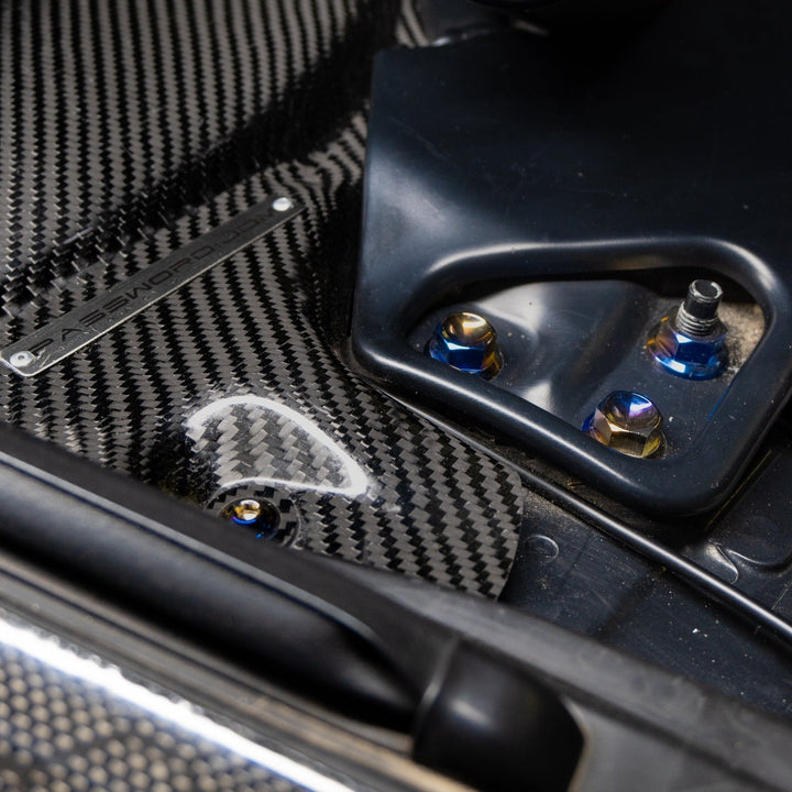 JDC Titanium Engine Bay Dress-Up Hardware Kit | Nissan 370z