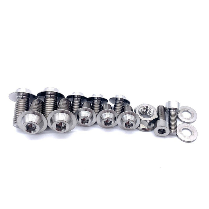 JDC Titanium Engine Bay Dress-Up Hardware Kit | Mitsubishi Evo X