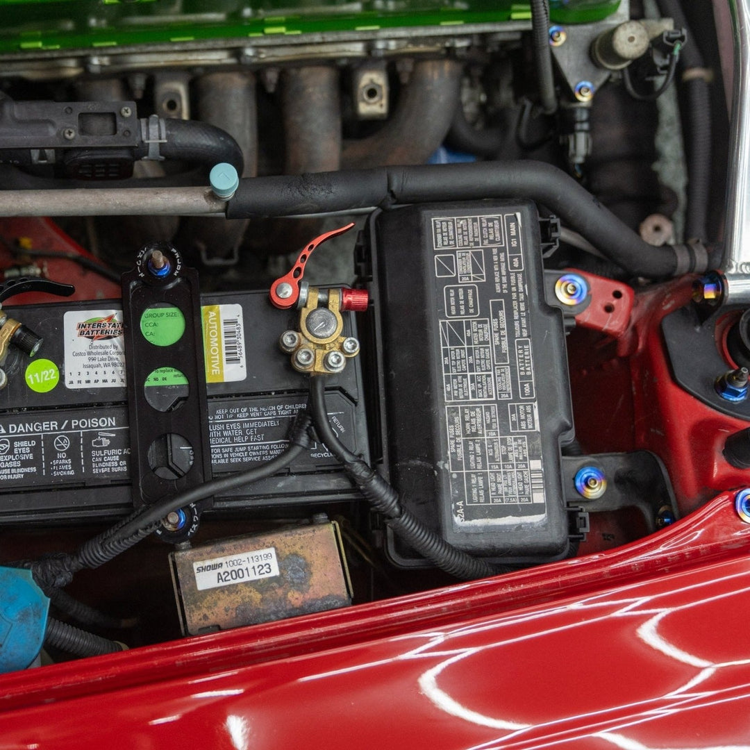 JDC Titanium Engine Bay Dress-Up Hardware Kit | Honda S2000