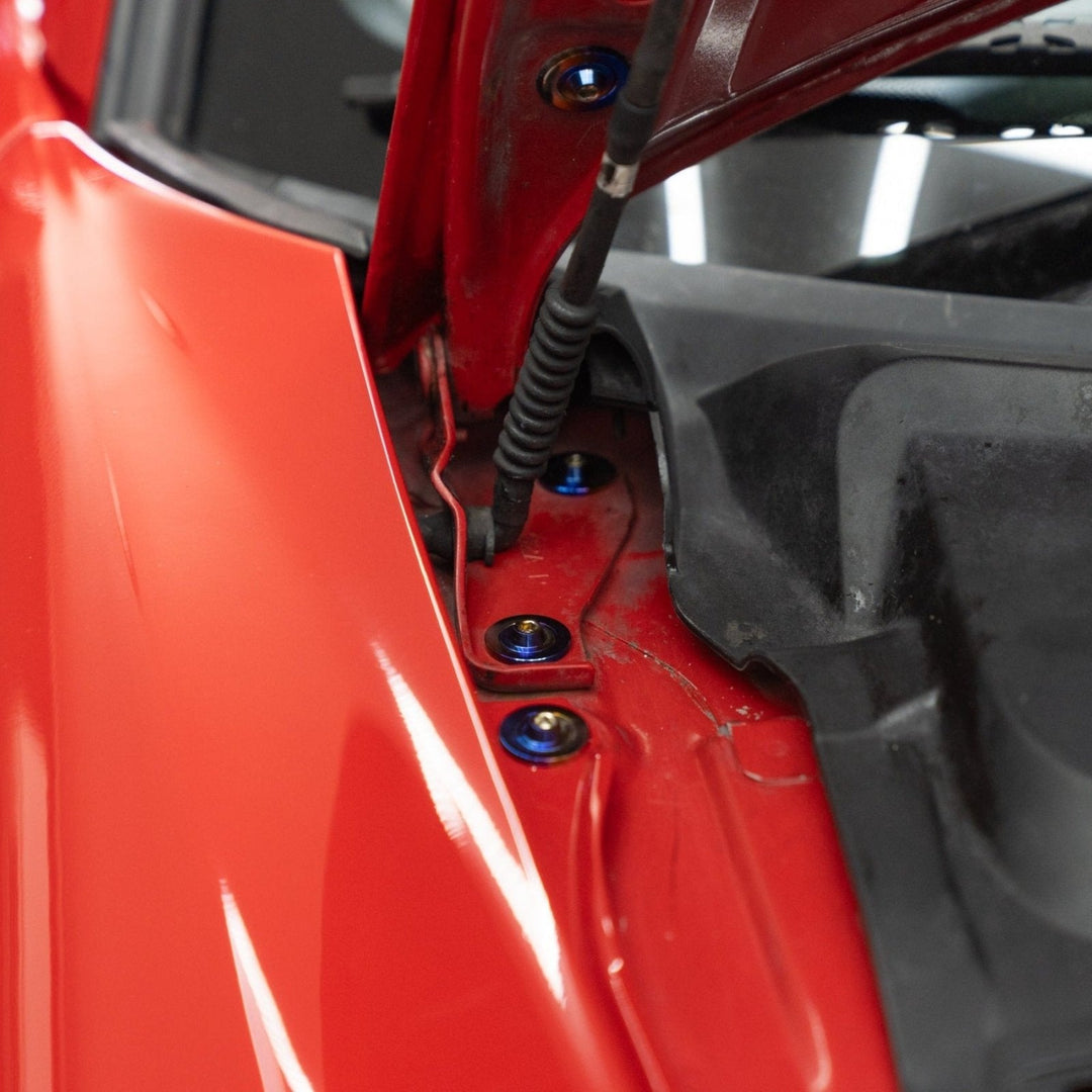 JDC Titanium Engine Bay Dress-Up Hardware Kit | Honda S2000