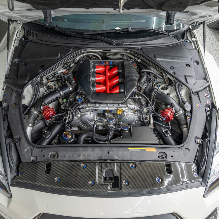 JDC Titanium Engine Bay Dress-Up Hardware Kit | Nissan R35 GT-R