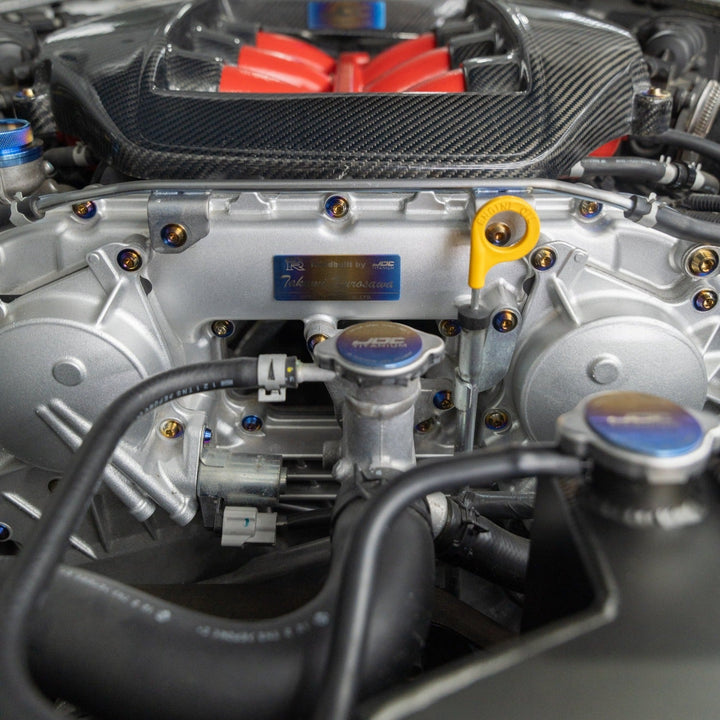 JDC Titanium Engine Bay Dress-Up Hardware Kit | Nissan R35 GT-R