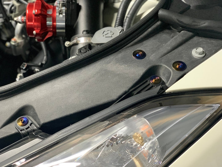 JDC Titanium Fender Hardware Replacement Kit | Nissan R35 GT-R