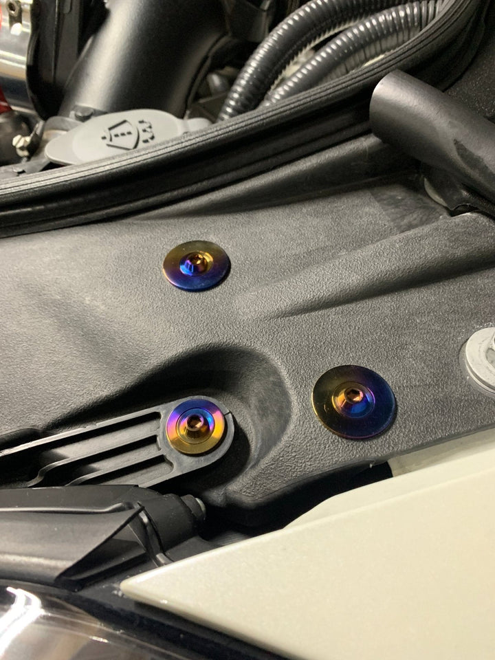 JDC Titanium Fender Hardware Replacement Kit | Nissan R35 GT-R