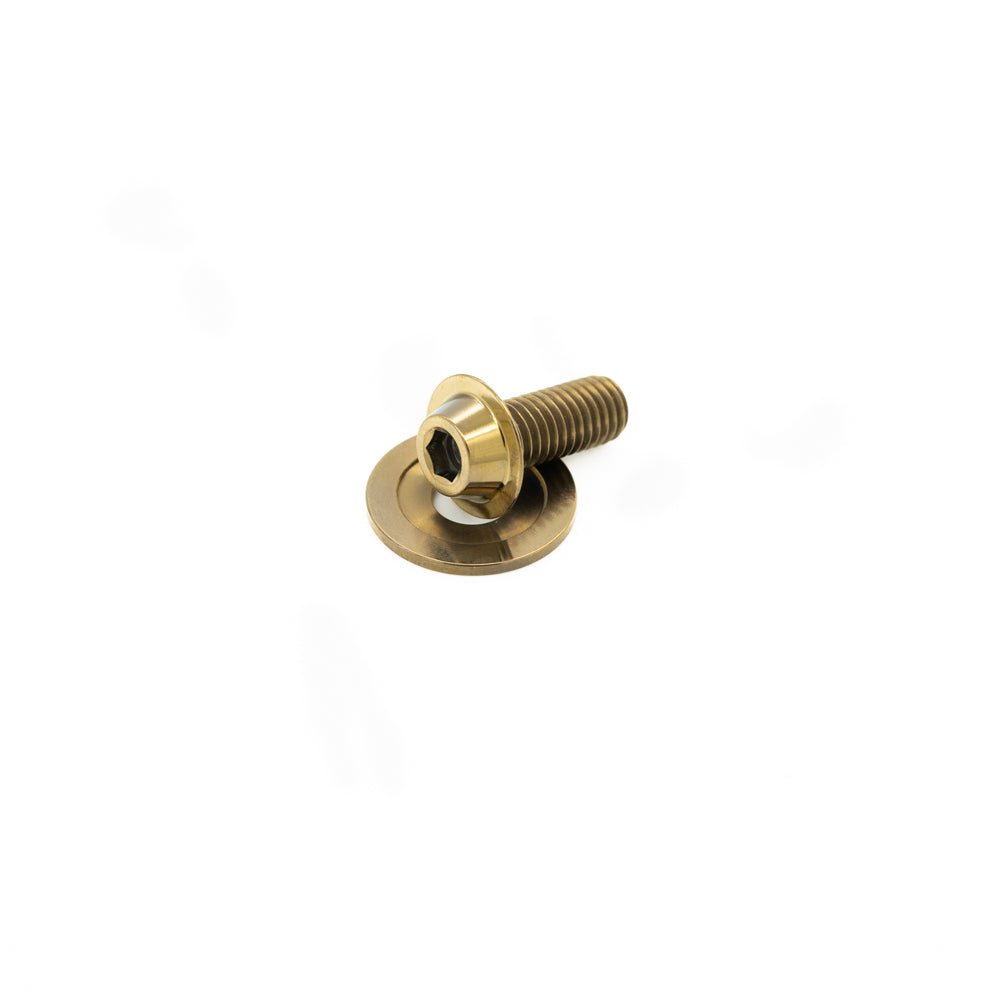 JDC Titanium Flush-Fit Bolt/Washer Kit (M8x1.25)