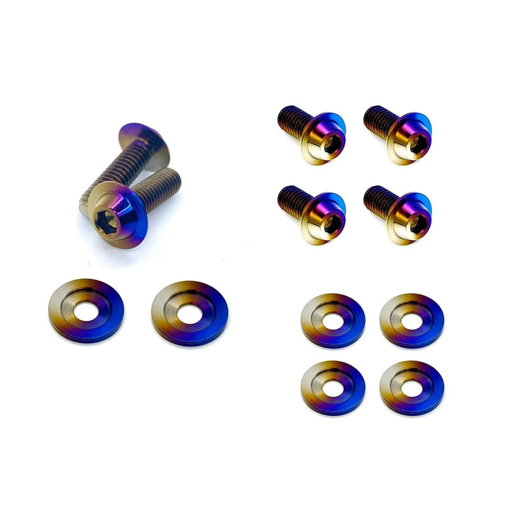 JDC Titanium Front Frame Hardware | 2023+ FL5 Civic Type R