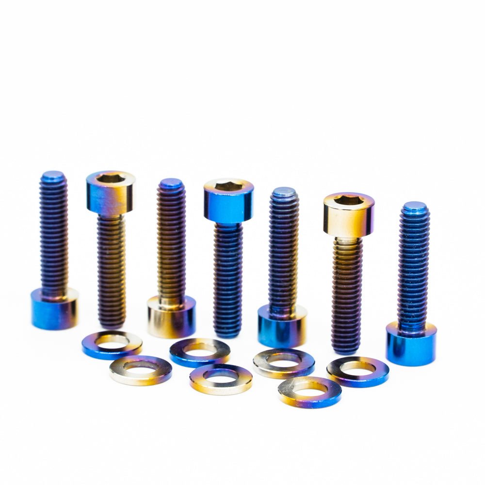 JDC Titanium Frontline Fabrication Valve Cover Hardware Kit | Mitsubishi Evo 4-9