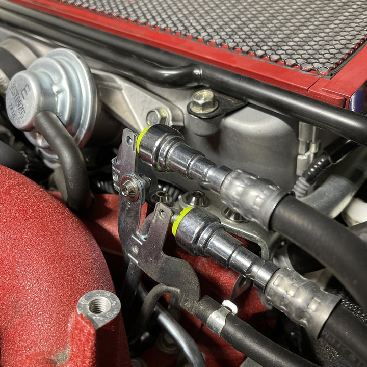 JDC Titanium Fuel Rail Area Hardware Kit | 2015-2021 Subaru WRX/STi
