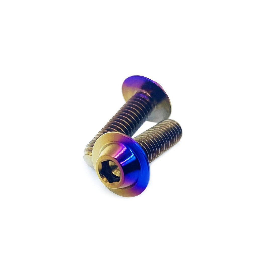 JDC Titanium Gas Filler Garnish Bolt Replacement Kit | Evo 7/8/9