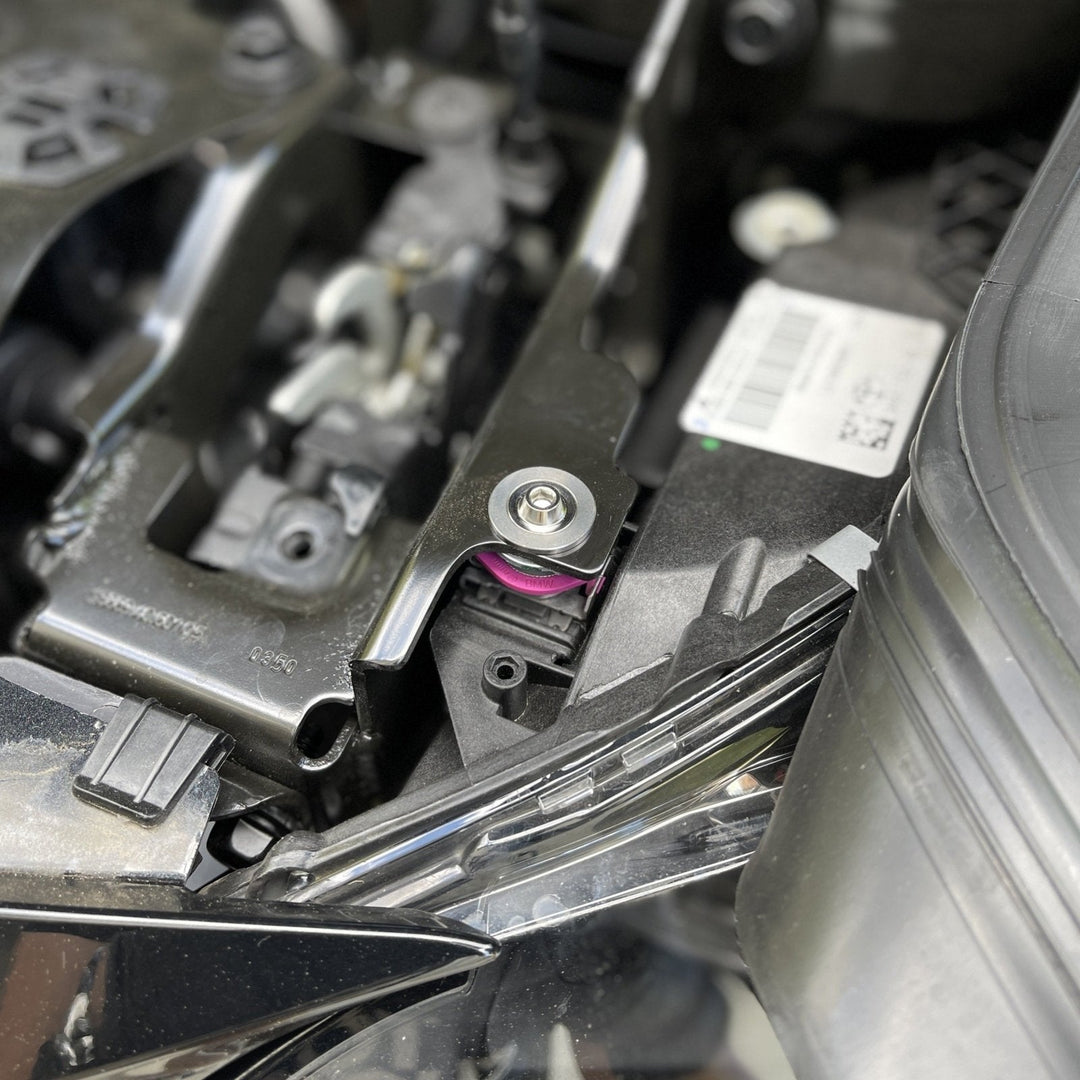 JDC Titanium Headlight Hardware Kit | A90 Toyota Supra