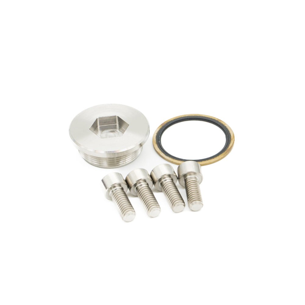 JDC Titanium MIVEC Cam Gear Cap | Mitsubishi Evo 9