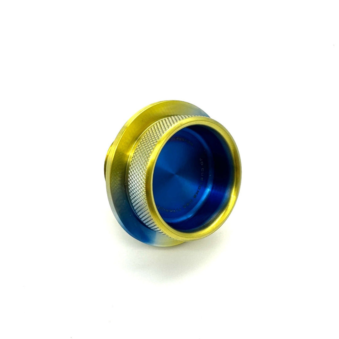 JDC Titanium Oil Cap | Nissan R35 GT-R / Multiple Nissan Applications)