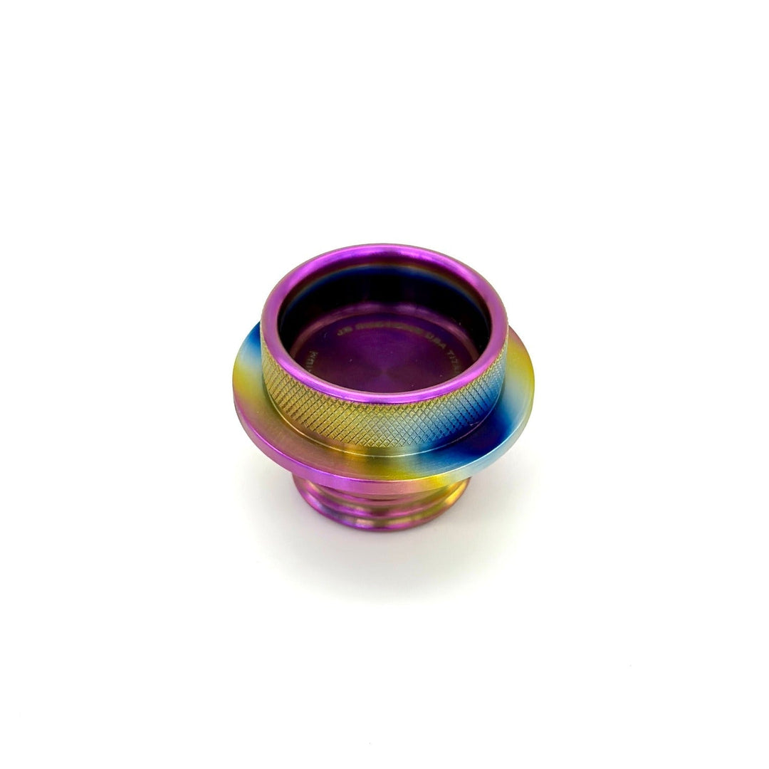 JDC Titanium Oil Cap | Nissan R35 GT-R / Multiple Nissan Applications)