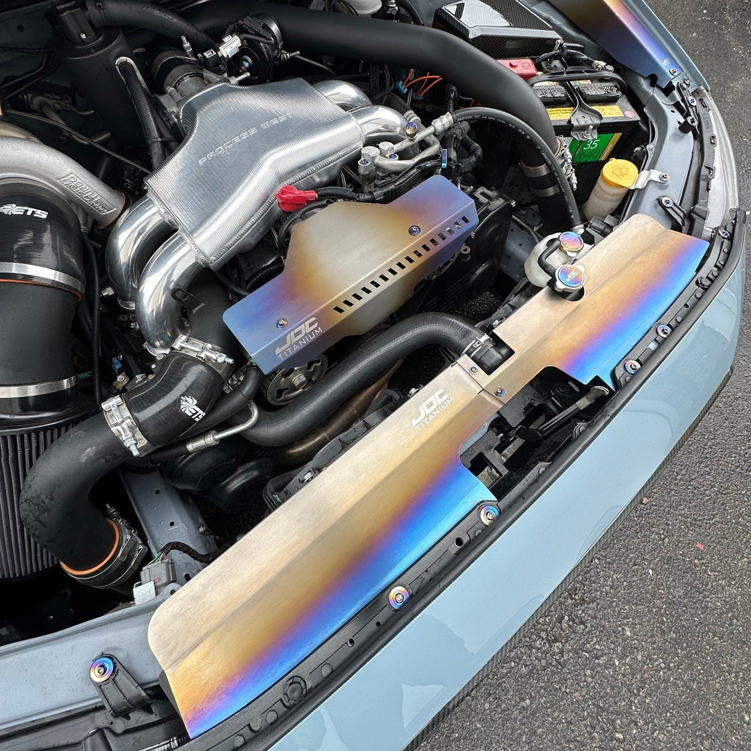 JDC Titanium Radiator Cooling Shroud | 2015-2021 Subaru WRX/STi