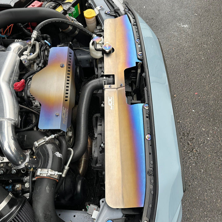 JDC Titanium Radiator Cooling Shroud | 2015-2021 Subaru WRX/STi
