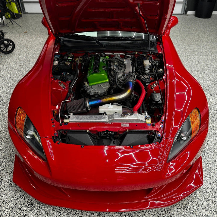 JDC Titanium Radiator Stay Bracket | Honda S2000, EK, EM, & EJ Models
