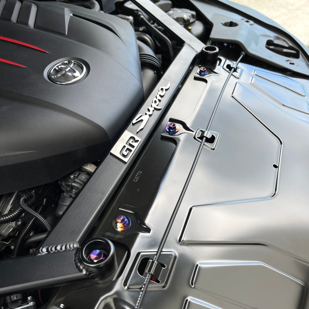JDC Titanium Radiator Support Hardware Kit | A90 Toyota Supra