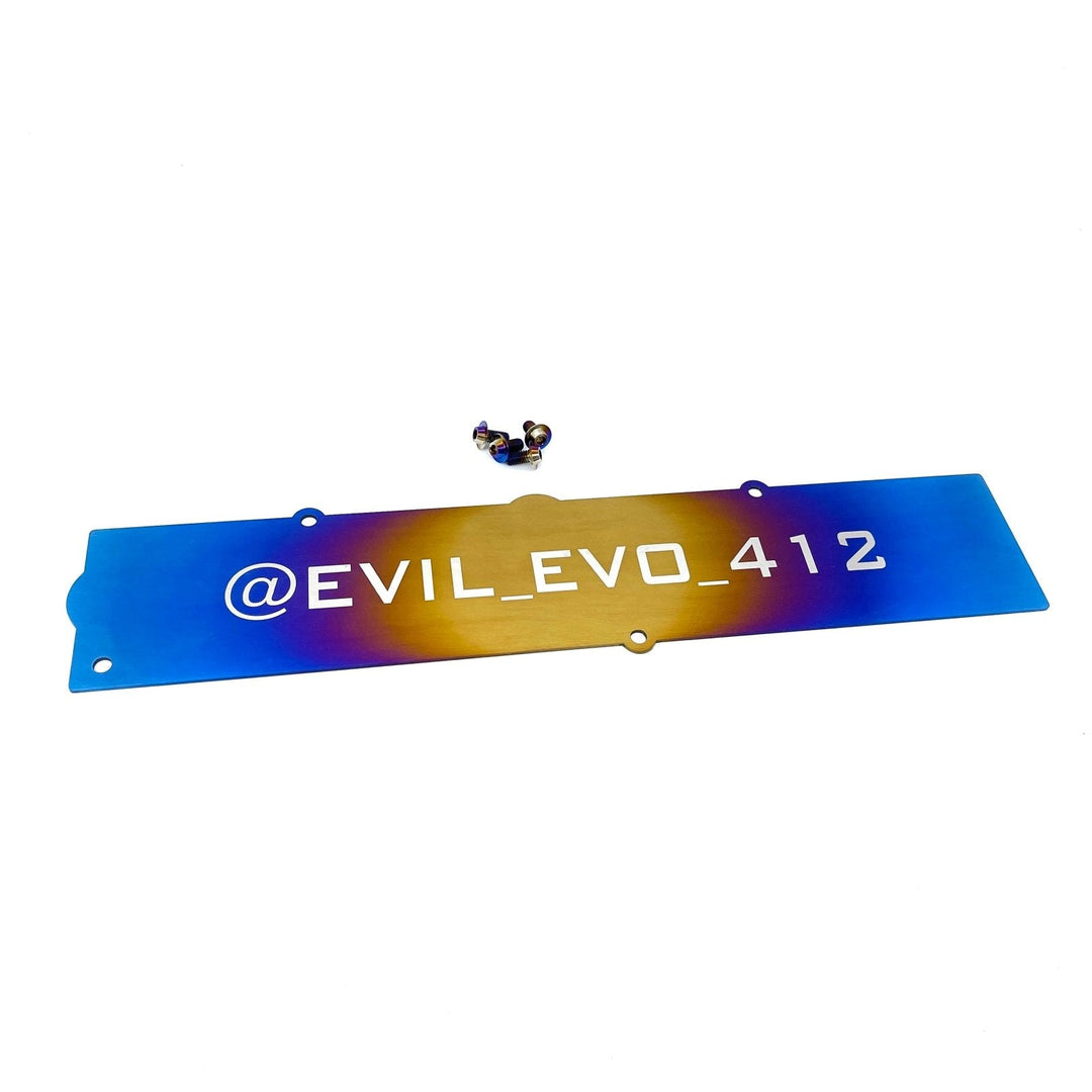 JDC Titanium Spark Plug Cover (Evo X)