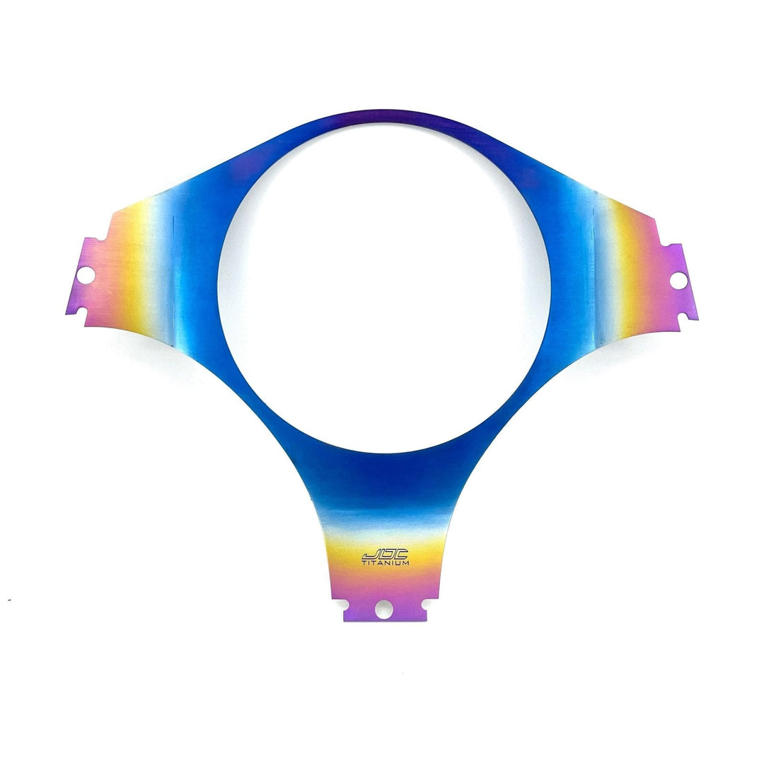 JDC Titanium Steering Wheel Overlay | Evo 7/8/9