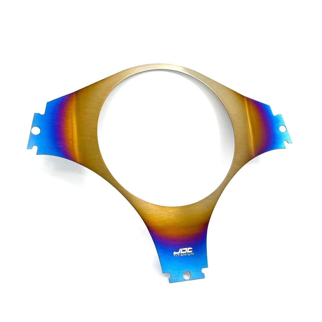 JDC Titanium Steering Wheel Overlay | Evo 7/8/9