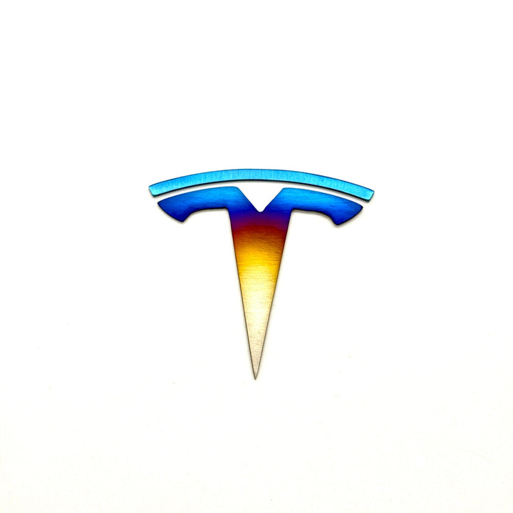 JDC Titanium "Tesla" Badge
