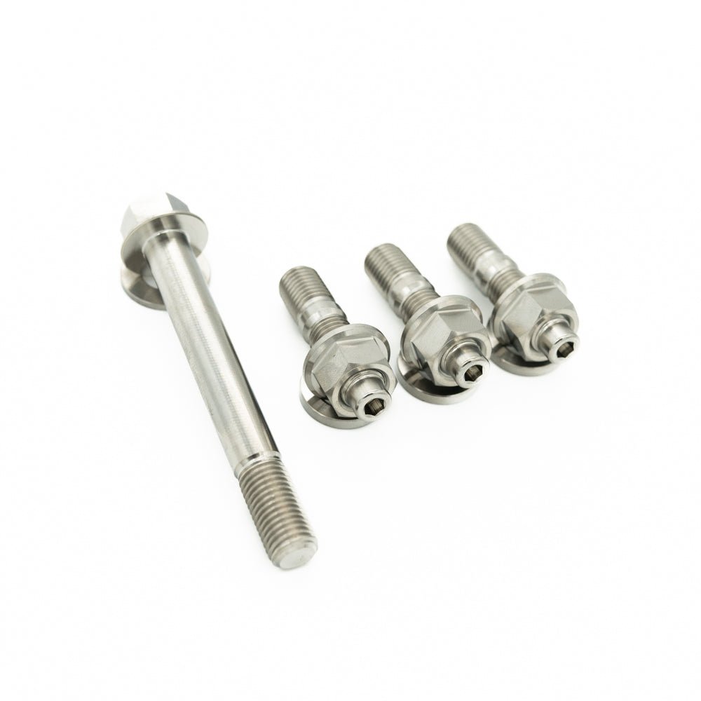 JDC Titanium Turbo to Manifold Hardware Kit for MAP Cast Investment Manifolds | Mitsubishi Evo X