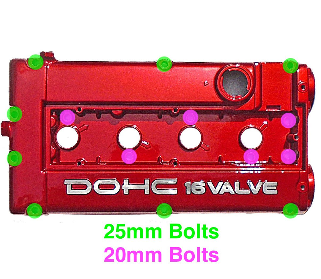 JDC Titanium Valve Cover Hardware Replacement Kit | 1G/2G DSM
