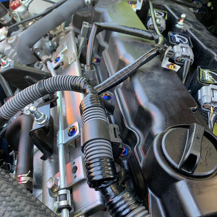 JDC Titanium Valve Cover Hardware Kit | Mitsubishi Evo X
