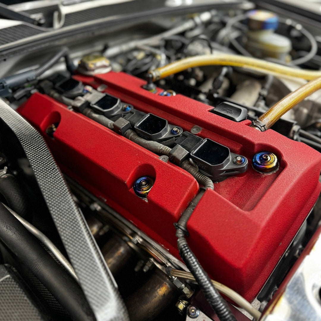 JDC Titanium Valve Cover Hardware Replacement Kit | Honda S2000