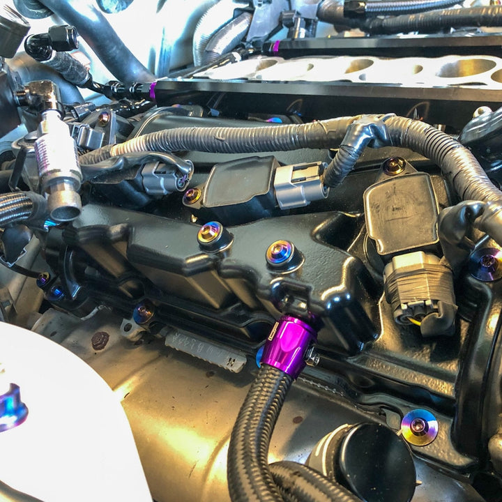 JDC Titanium Valve Cover Hardware Replacement Kit | Nissan R35 GT-R
