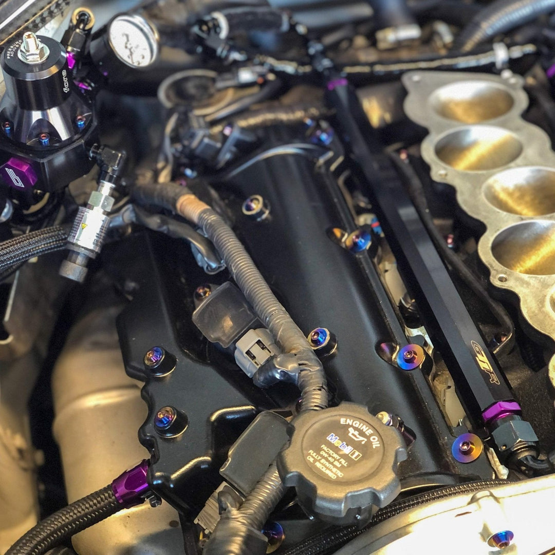 JDC Titanium Valve Cover Hardware Replacement Kit | Nissan R35 GT-R