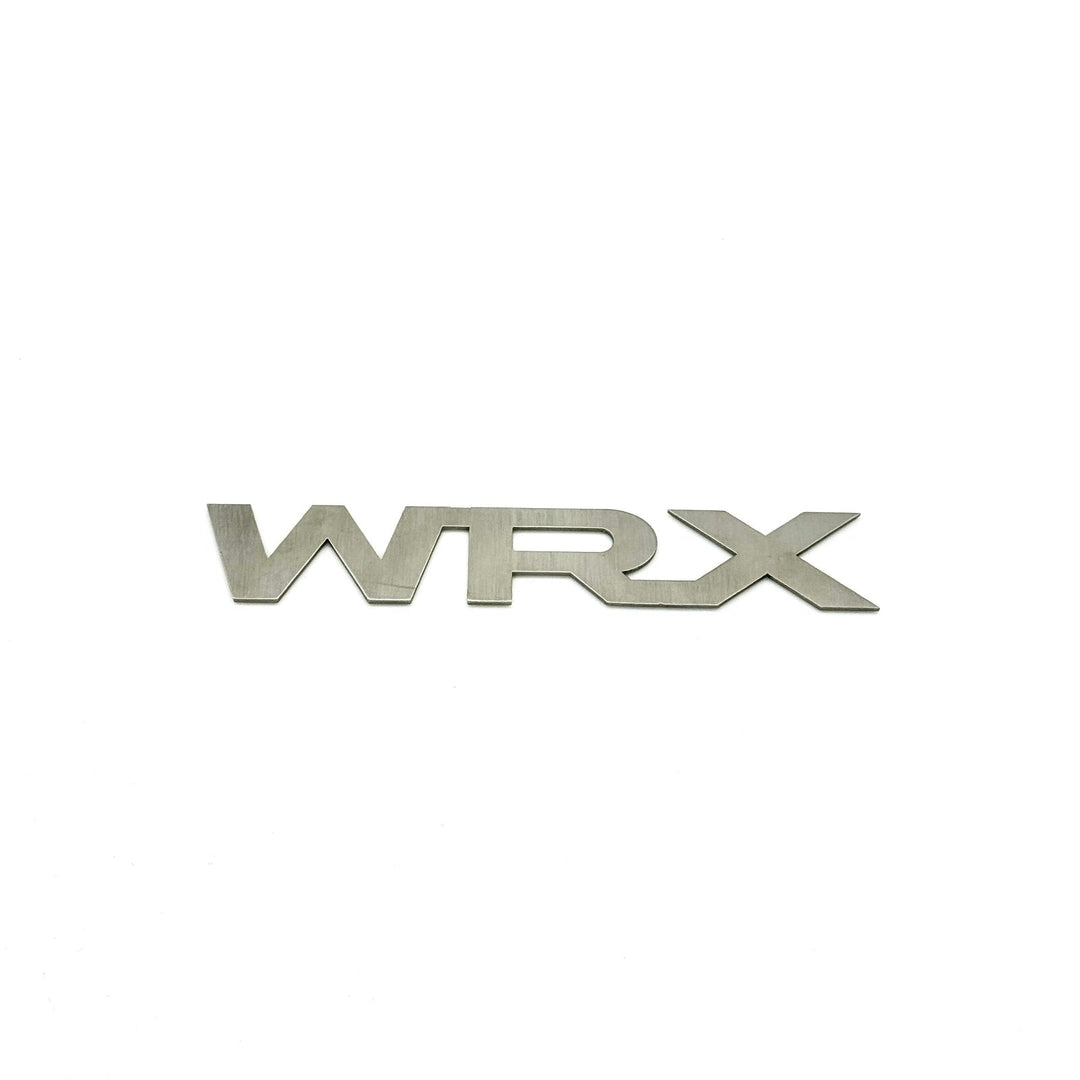 JDC Titanium "WRX" Trunk Badge | 2015+ Subaru WRX
