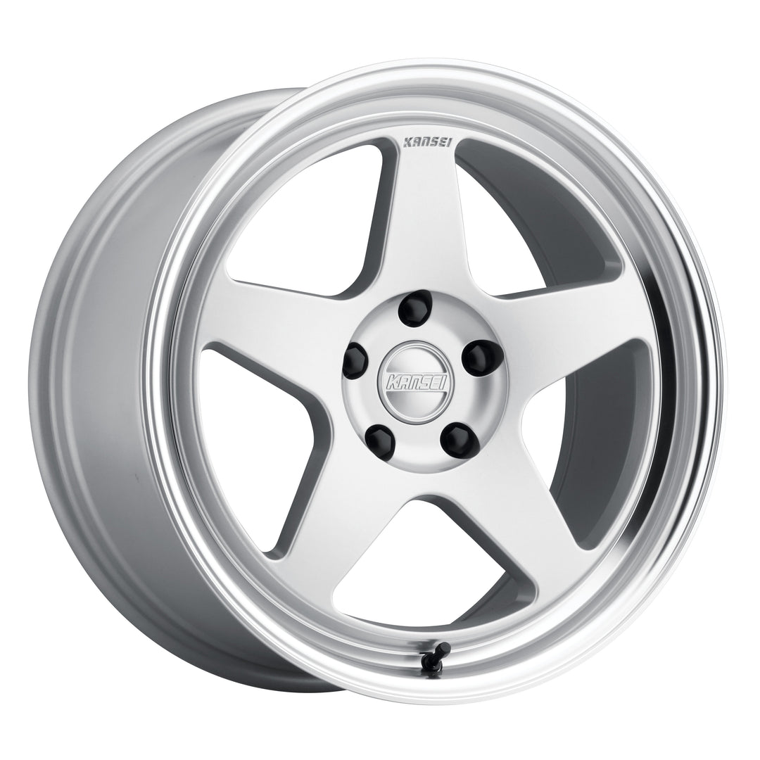 Kansei Knp wheel in Silver, 18x10.5, 5x100, +12 offset