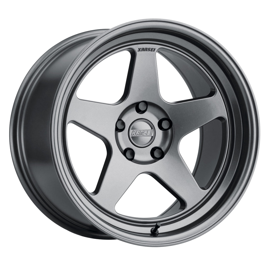 Kansei Knp wheel in Gunmetal, 18x10.5, 5x100, +12 offset
